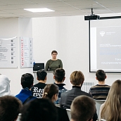 Студентам рассказали о технологическом предпринимательстве   