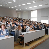 Студенты ТСК приняли участие в торжественной линейке университета, посвященной Дню знаний