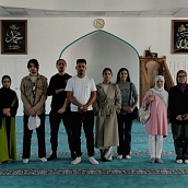 Слушатели курсов русского языка посетили Саратовский исламский комплекс