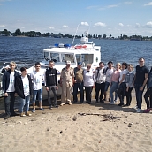 Студенты кафедры экологии приняли участие во Всероссийской акции «Чистый берег»