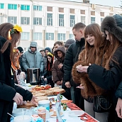 В Политехе отпраздновали Масленицу  