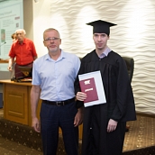 Выпускникам  направления  «Прикладная математика и информатика» вручили дипломы