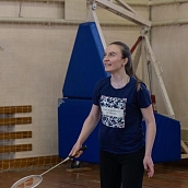 Соревнования по бадминтону прошли в рамках Спартакиады ППС