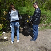 Студенты ЭКЛ приняли участие во Всероссийском экологическом субботнике «Зеленая весна»