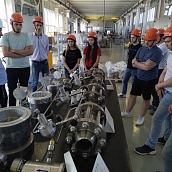 Студенты института УРБАС посетили предприятие АО «Газаппарат»