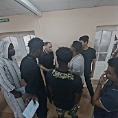 Иностранные студенты встретились с представителем Управления по вопросам миграции ГУ МВД