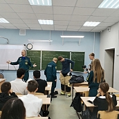 Школьники «Гагаринских классов» встретились с представителями СГТУ