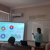 На заседании кафедры ТАЭ заслушали доклад докторанта НГТУ