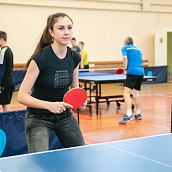 Спартакиада среди преподавателей университета открылась настольным теннисом