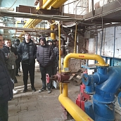 Студенты института УРБАС посетили котельную Завода гофротары