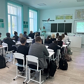 В гостях у ученого: школьники Екатериновского района встретились с преподавателями ФТИ