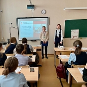 Кафедра ПМК посетила МАОУ «Лицей «Солярис» в рамках проекта «Ученые в школы»