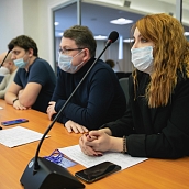 «Научное кафе»: ученые СГТУ и СГМУ обсудили разработки в сфере здравоохранения