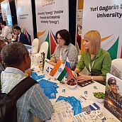 Политех – активный участник выставки российских вузов в Нью-Дели 