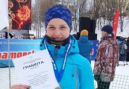 Студентка ИнЭТС – призер «Саратовской лыжни»