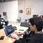 Студенты и преподаватели ИнПИТ приняли участие в фестивале света  