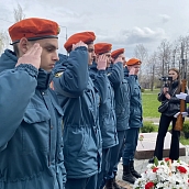 В Парке Победы почтили память ликвидаторов Чернобыльской аварии