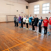 Соревнования по бадминтону прошли в рамках Спартакиады ППС