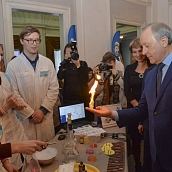 Студенты кафедры ХИМ приняли участие в закрытии Года добровольца