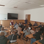 Студенты-транспортники встретились с ветераном отрасли