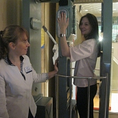 Студенты –экологи посетили Информационный центр Балаковской АЭС