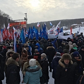 Первокурсники ДАС на Лыжне России