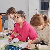 Преподаватели кафедры ПМК провели креативный мастер-класс в "Галактике-64"
