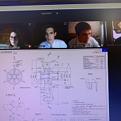 На кафедре «Технология и системы управления в машиностроении» прошли защиты выпускных работ  в дистанционном режиме
