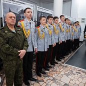 Слушатели ВУЦ встретились с участником специальной военной операции