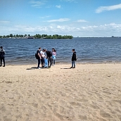 Студенты кафедры экологии приняли участие во Всероссийской акции «Чистый берег»