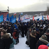 Первокурсники ДАС на Лыжне России