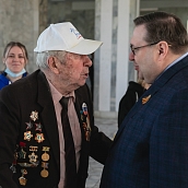В СГТУ прошел праздничный концерт ко Дню Победы для ветеранов, детей войны и тружеников тыла
