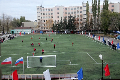 В СГТУ торжественно открыли обновленный спортивный объект