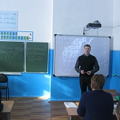 Доцент ЭКЛ принял участие в профориентационной встрече со школьниками  Аркадака