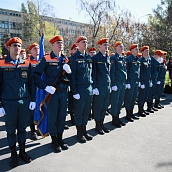 Политеховцы приняли участие в парадном прохождении войск Саратовского гарнизона