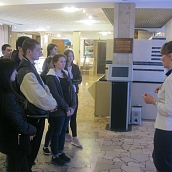 Студенты –экологи посетили Информационный центр Балаковской АЭС