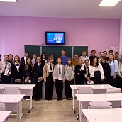 В гостях у ученого: школьники Екатериновского района встретились с преподавателями ФТИ
