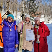 Преподаватели Политеха – призеры «Спартакиада здоровья» по лыжным гонкам