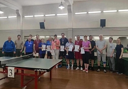 Команда СГТУ – победители областной Спартакиады ППС по настольному теннису 