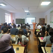 Преподаватели кафедры ЭКЛ прочитали лекции в Западно-Казахстанском инновационно-технологическом университете