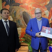 Заместитель министра финансов РФ посетил Народный музей  Ю.А. Гагарина