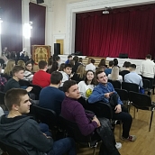 Студенты первокурсники посетили выступление команды УРБАС в рамках фестиваля «Студенческая весна 2020»