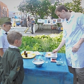 Ночь музеев: кафедра химии представила интерактивную площадку в музее Чернышевского