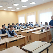 Ассистент кафедры МБИ провел мастер-класс для учеников лицея «Солярис»