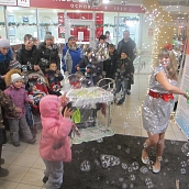 Зимний сезон праздничных волонтерских инициатив  в 2016 году дал начало  новым студенческим проектам