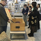 Студенты-переводчики в Музее естествознания СГТУ