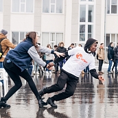 В Политехе проводили зиму