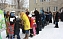 Сотрудники соццентра СГТУ приняли участие в праздновании Масленицы в СРЦН «Возвращение»