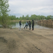 Студенты ЭКЛ – участники акции «Чистый берег»