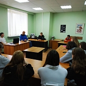 Прошла встреча с представителем общества инвалидов войны